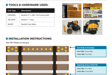 Railroad Track Absorbent Mat - Spilltration® Railway Absorbent Products