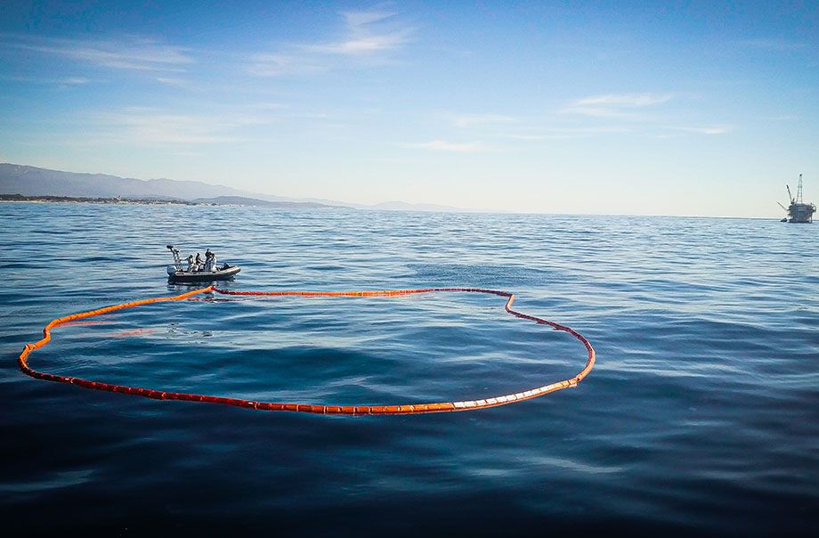 Oil Spill Boom is reusable