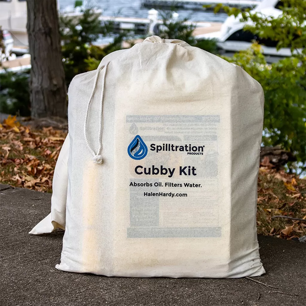 Spilltration® Marine Oil Spill Cubby Kit: SPL038