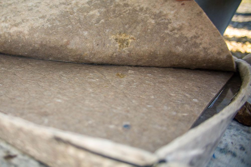 Capture oil leaks and drips with Spilltration Husky Pan