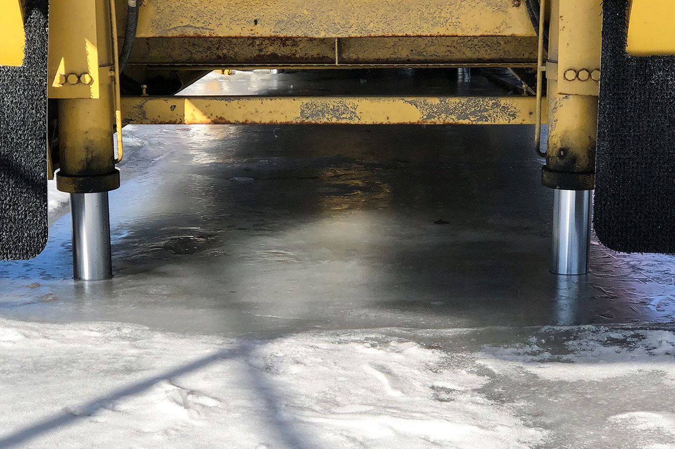 Ice in Secondary Containment Systems