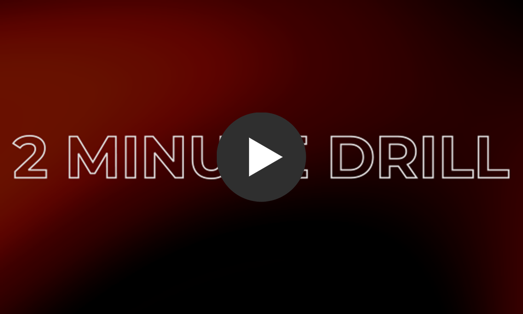 2 minute drill spill response