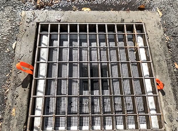 HuskyGuard® Below-Drain Stormwater Filter