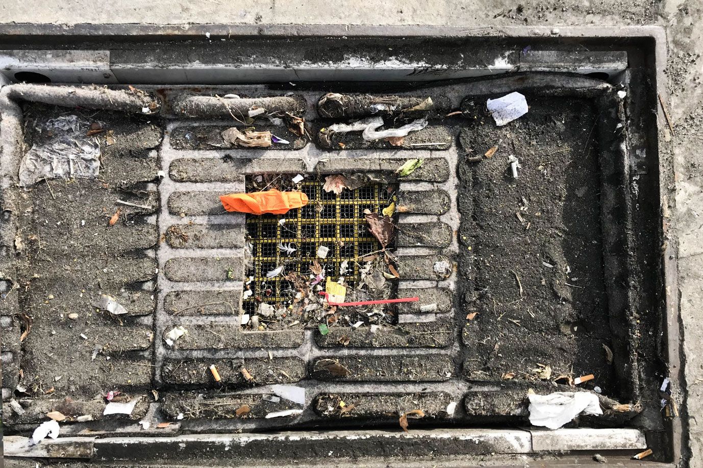 Under Grate Stormwater Filter