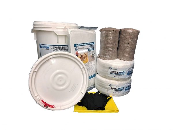 6.5 gallon bucket spill kit