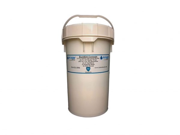 SPL042 - spill kit in 6.5 gallon bucket