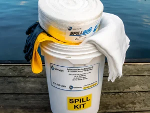Spilltration® Marine Spill Kit in 6.5 Gallon Bucket: SPL059