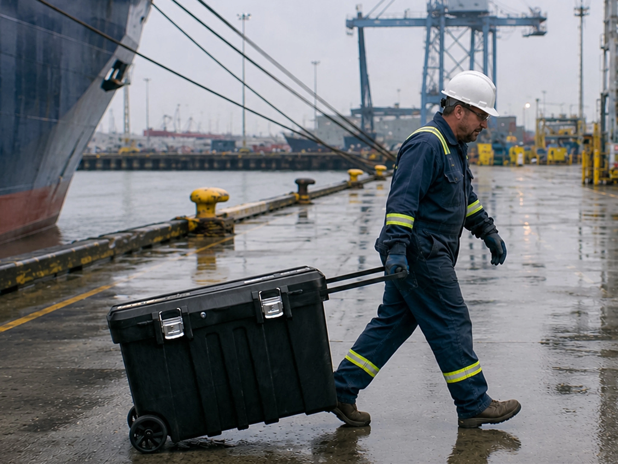 spill kit for marine terminals, docks and boats