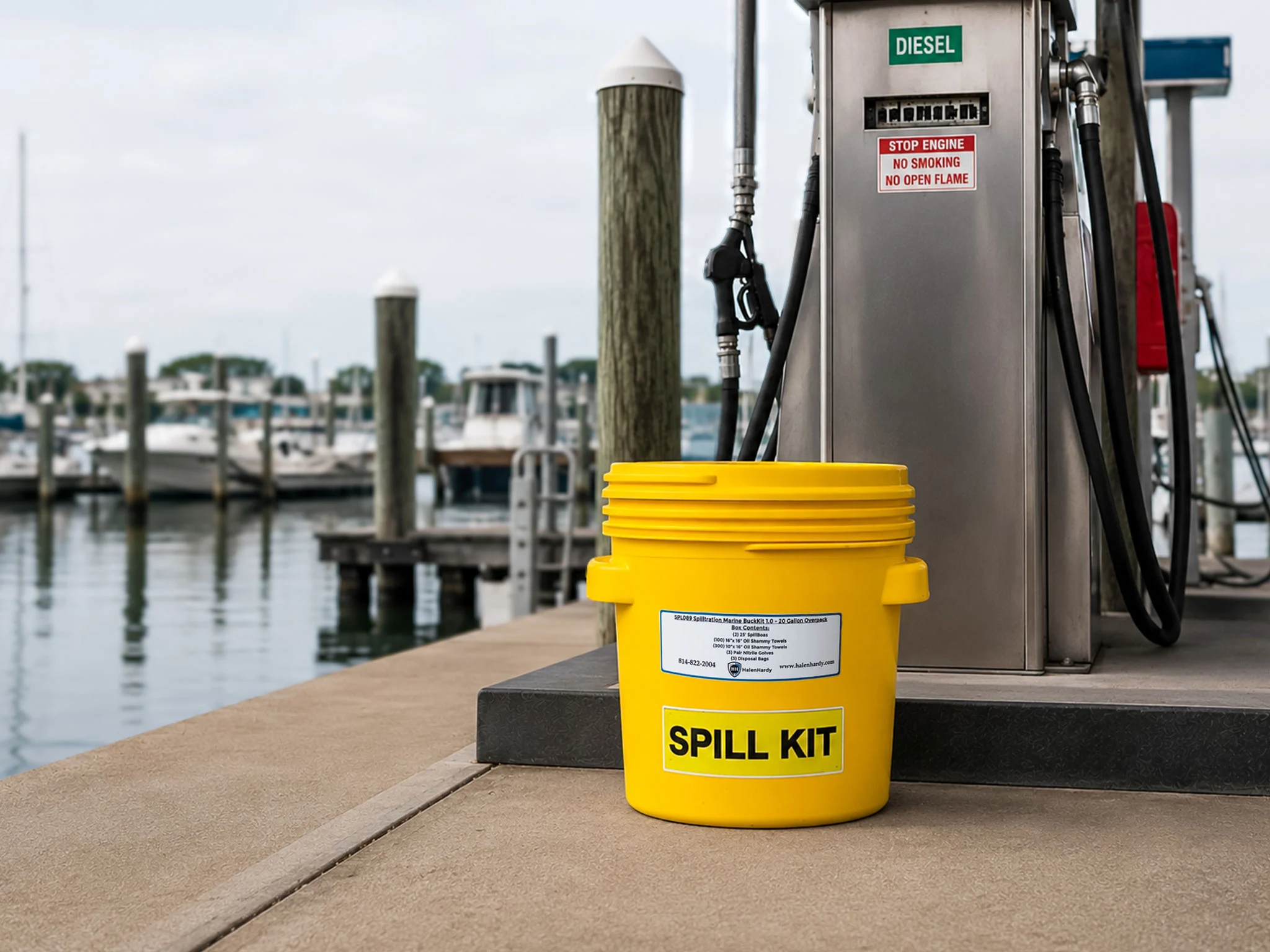 marine spill kits for marinas and docks