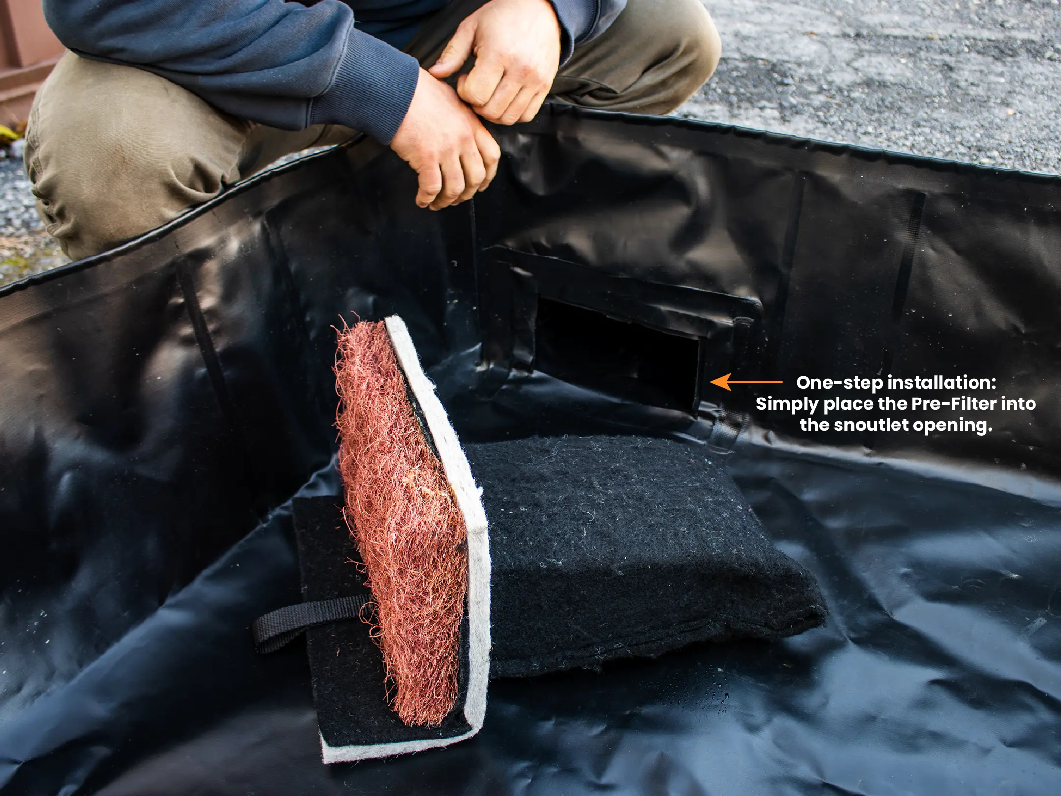 Flexible Containment Filter