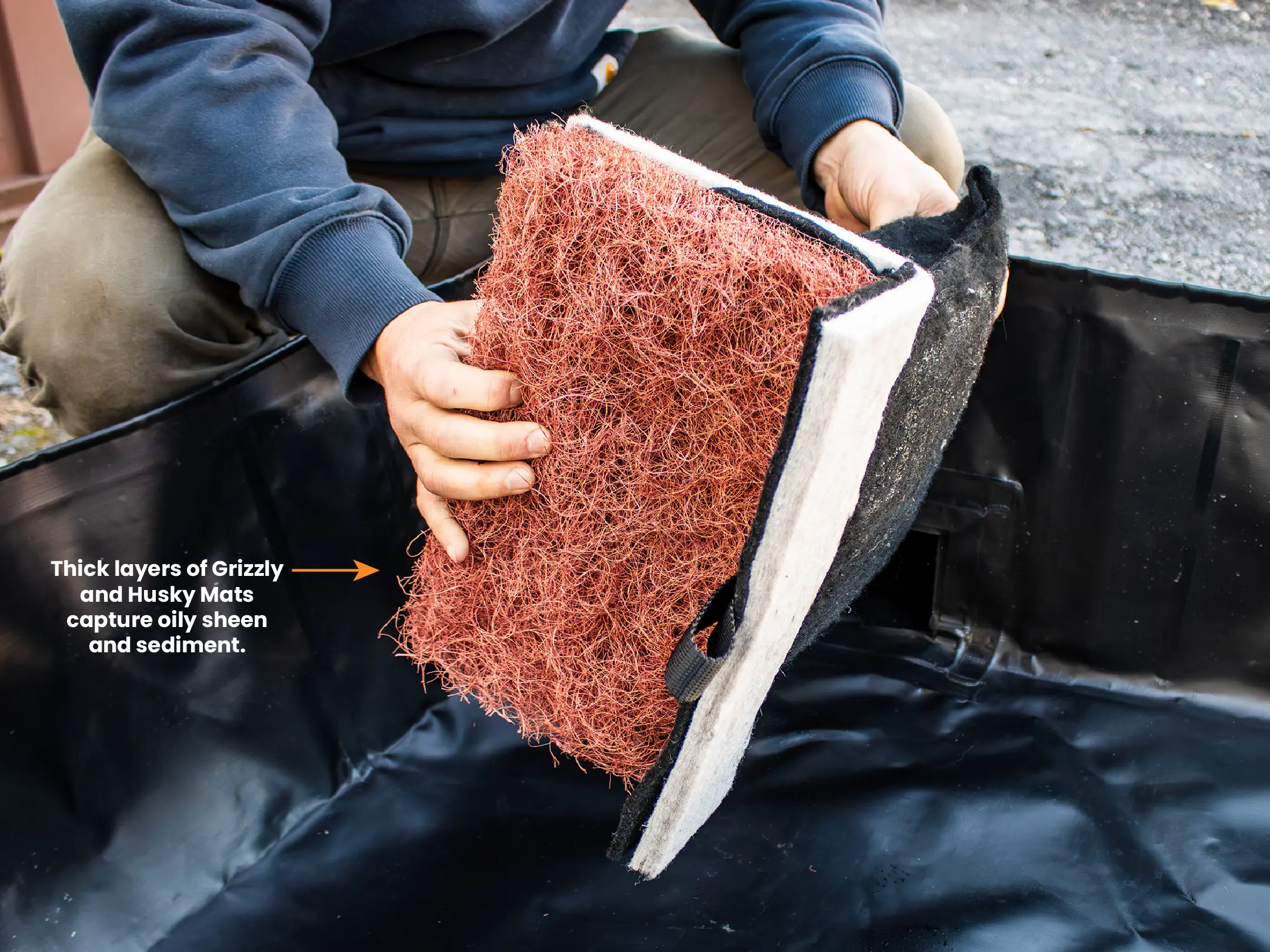 Drainiac Pre-Filter System for Portable Containment