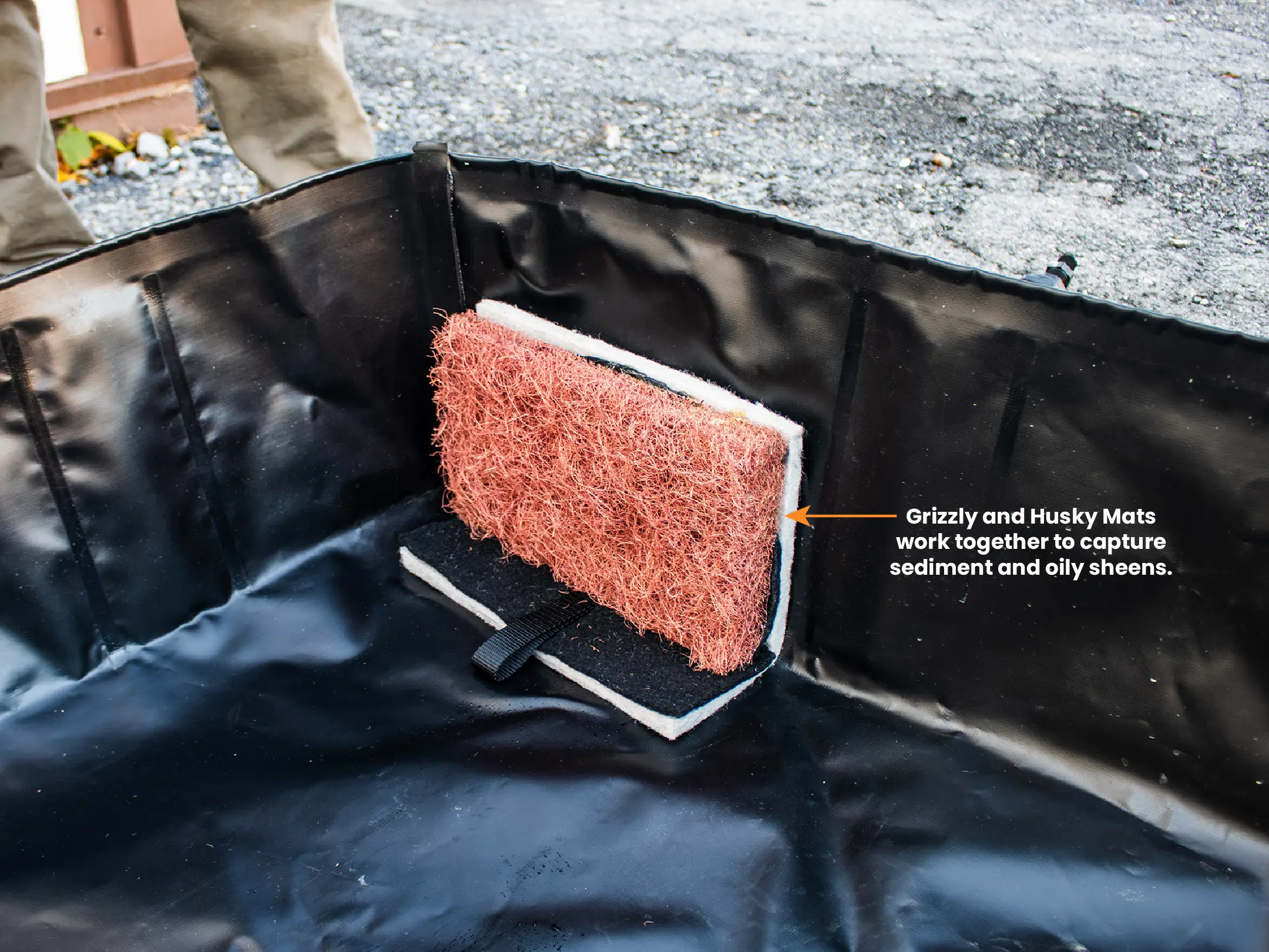 Pre-Filter for Spill Berm