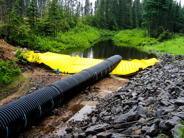 Instant CofferDam - Corrugated Over Top