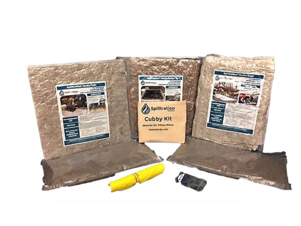 Spilltration® Field Response Oil Spill Cubby Kit: SPL021