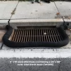 5" x 10' sock effectively containing a 24" x 48 curb-inlet storm drain (SPL066)