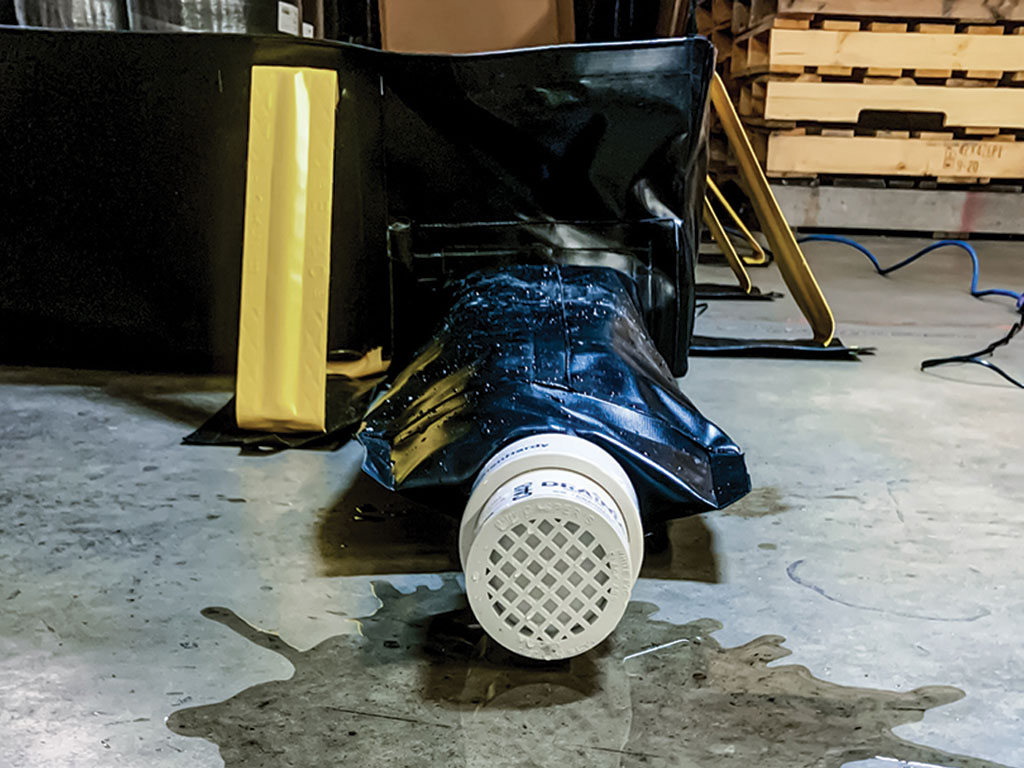 HardyBerm with Drainiac Petroleum Filter Valve