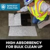 husky pads for bulk spill cleanup