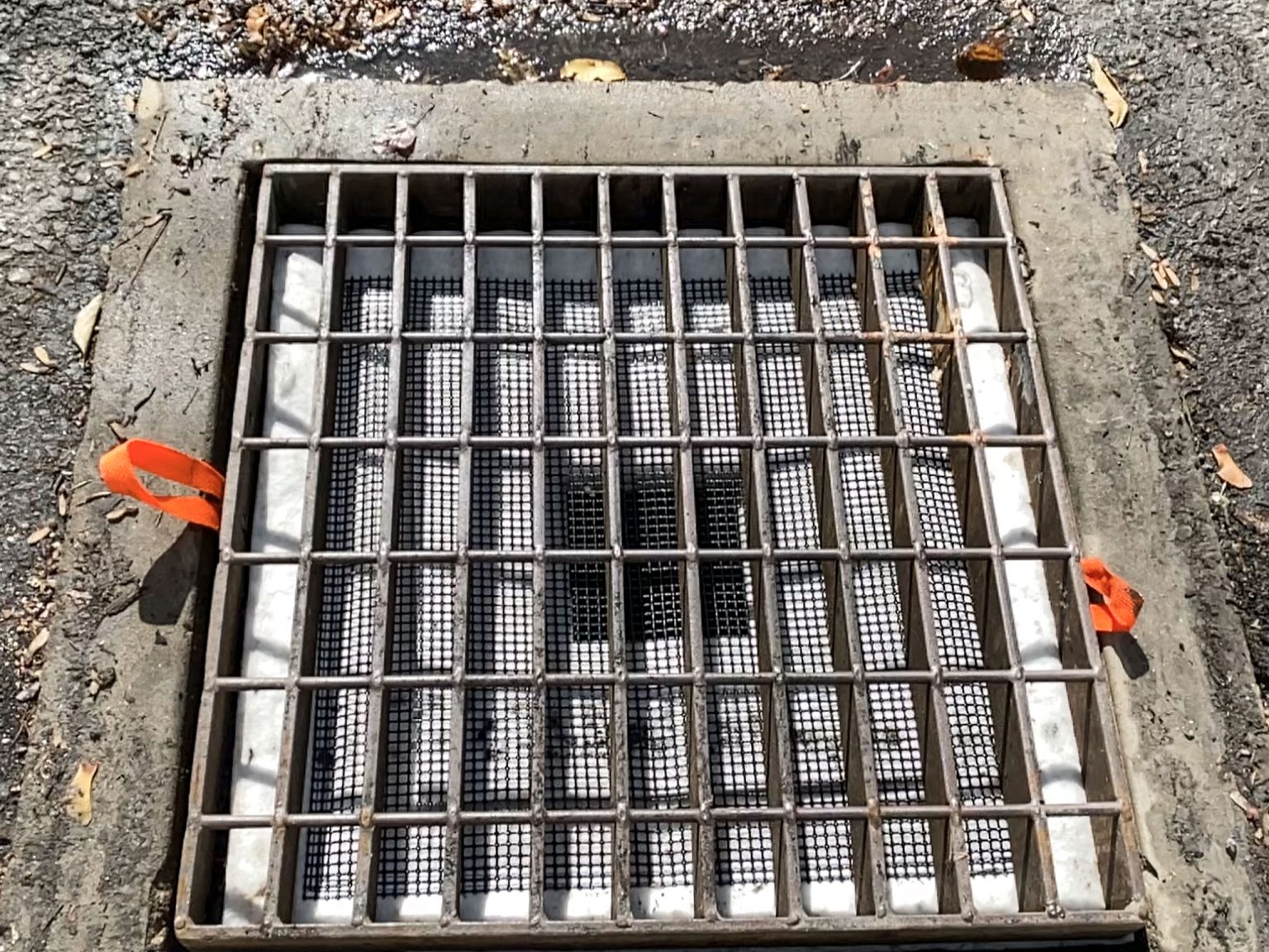Storm Drain Insert HuskyGuard Below Drain Filter System
