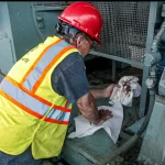 shammy oil towels to clean equipment