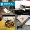 versatile spill cleanup spilltration oil shammy towels