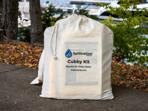 Spilltration® Marine Oil Spill Cubby Kit: SPL038