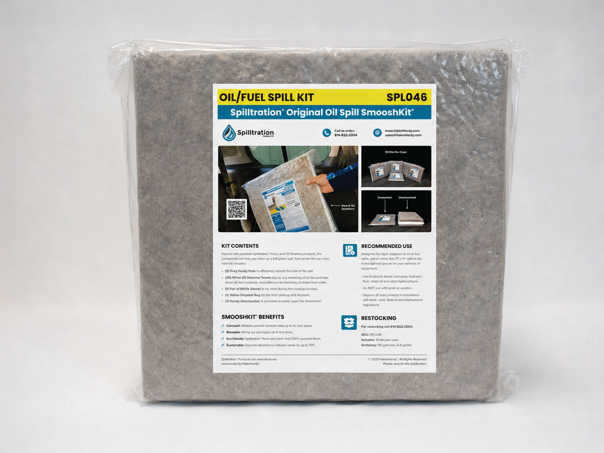 Spilltration® Original Oil Spill SmooshKit®: SPL046