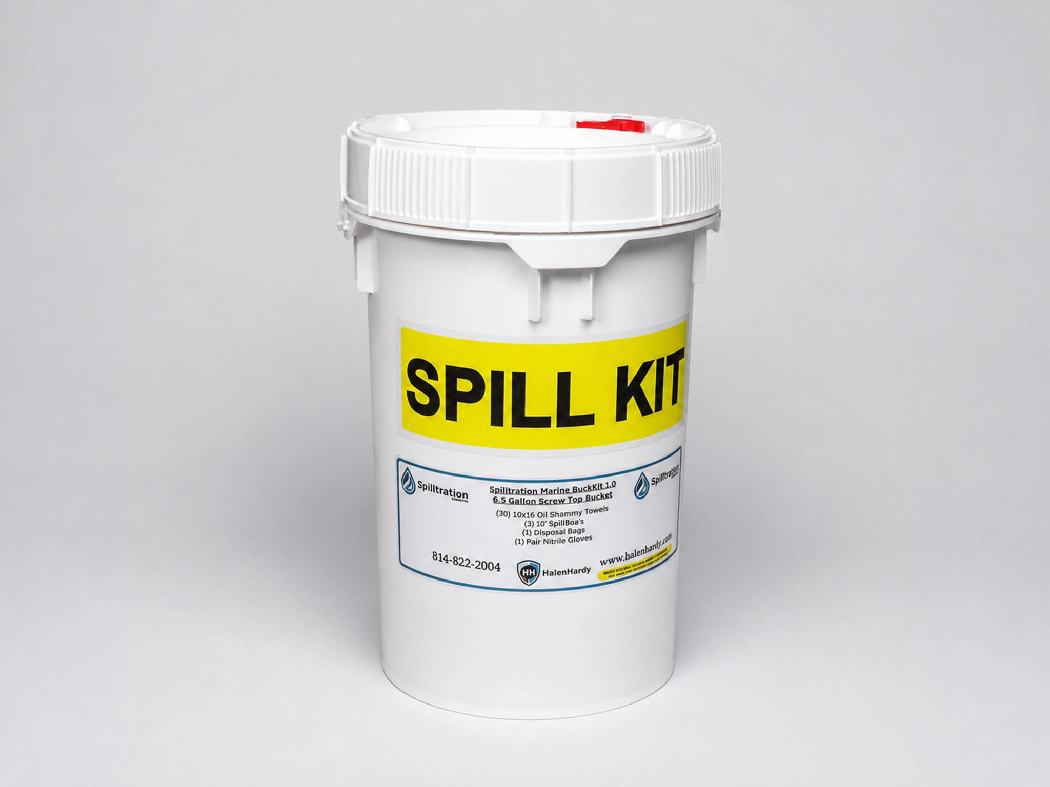 Marine Spill Kit in a 6.5 Gallon Bucke