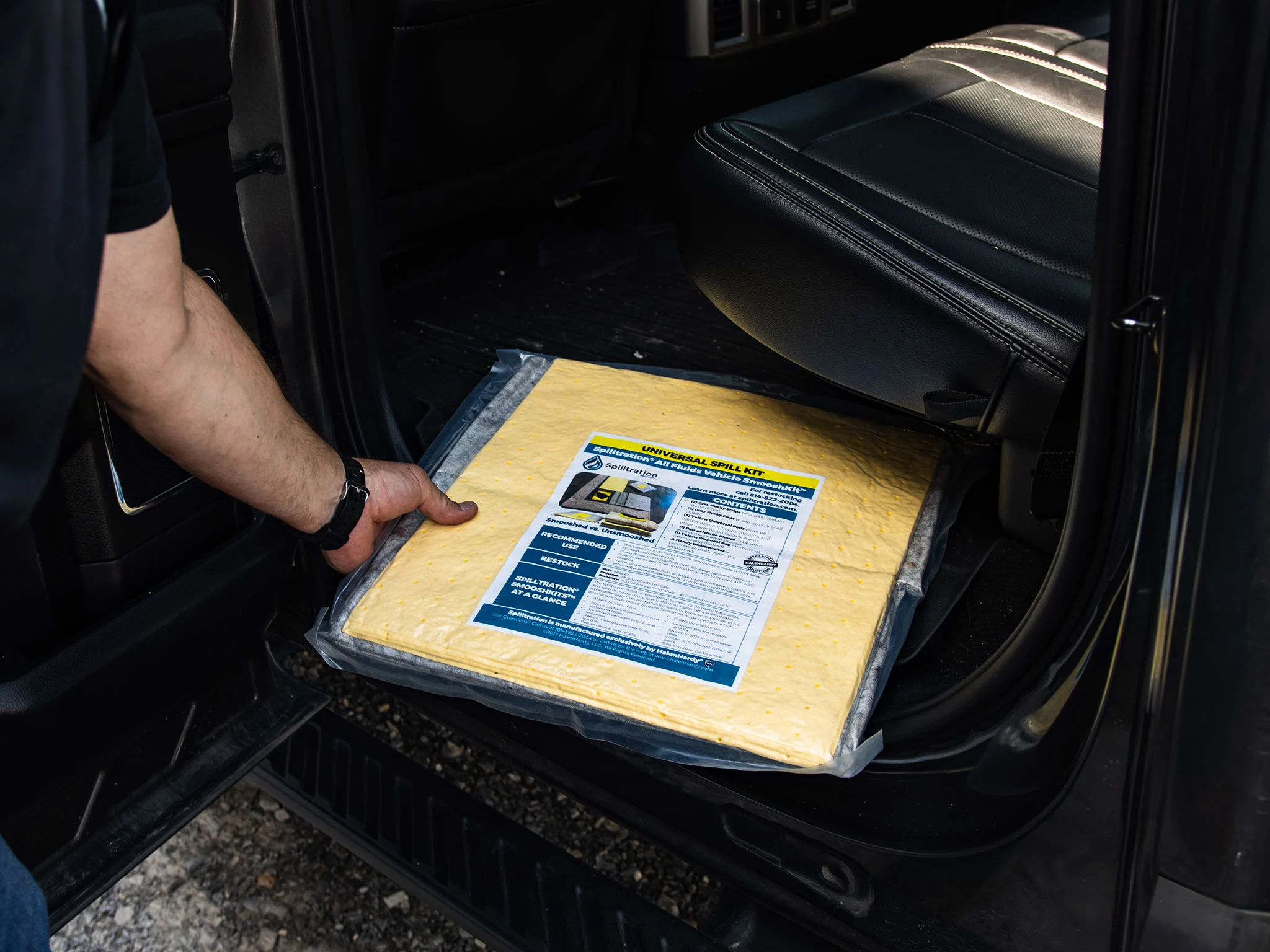 SPL067 Spilltration All Fluids Spill Kit for Vehicles