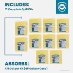 Spilltration Universal Spill Kit 10 per case