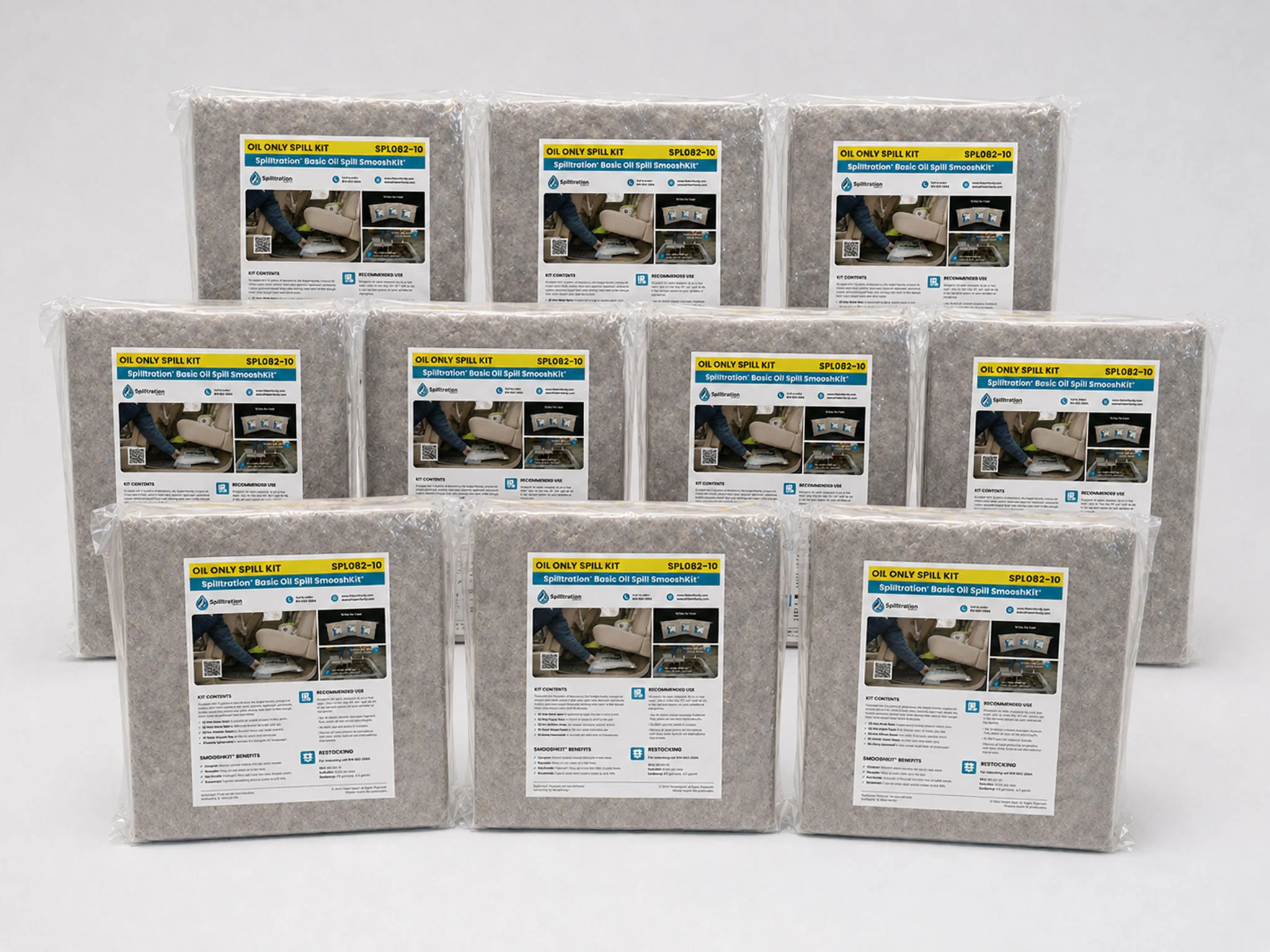 spl082-10 spill kits per case